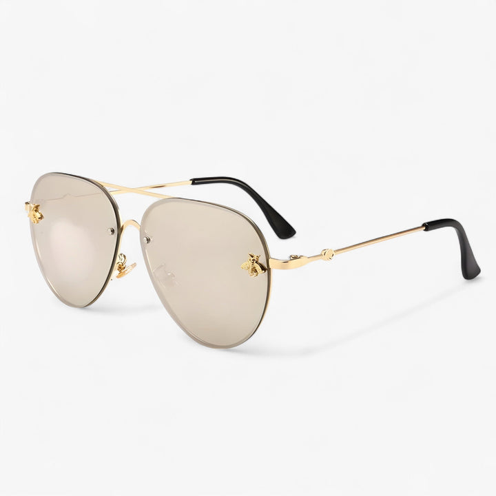 Vintage Pilot Sunglasses with Bee Detail – Halcyon | Kalsten