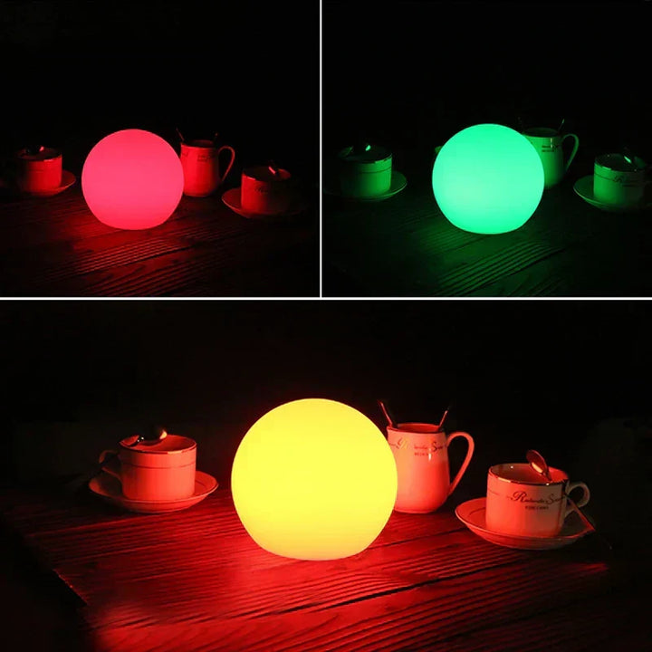 GlowSphere – Table lamp with modern worldly charm | Kalsten