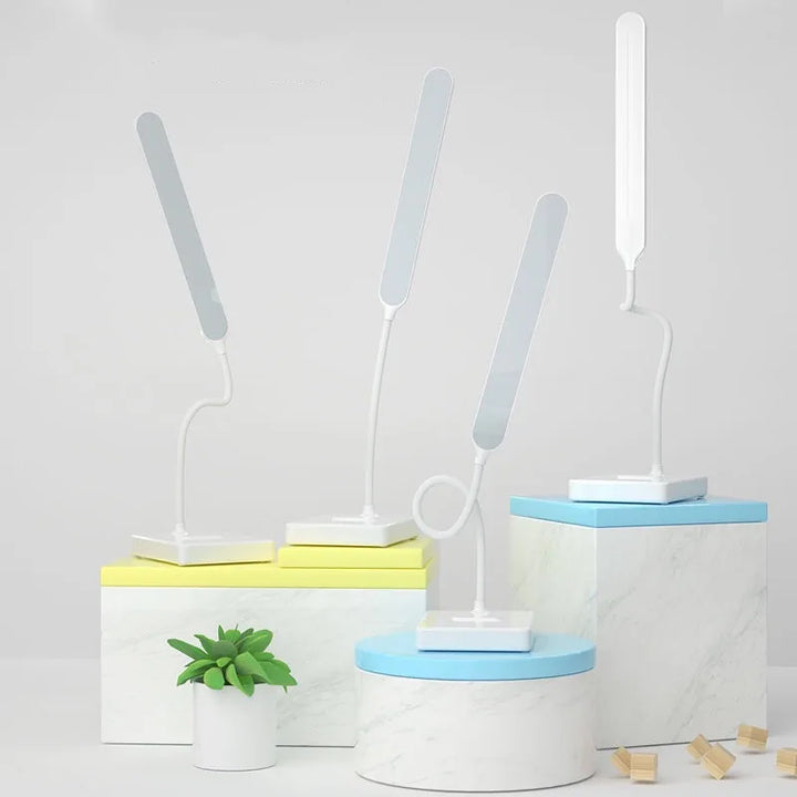 LED table lamp | Eye-friendly & dimmable | Touch control | USB charging function & phone holder | Kalsten