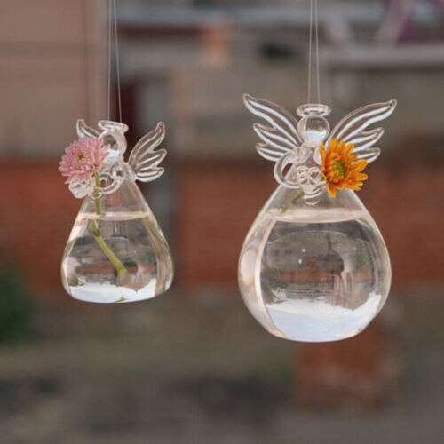 Kalsten | Angel Time Transparent Glass Vase