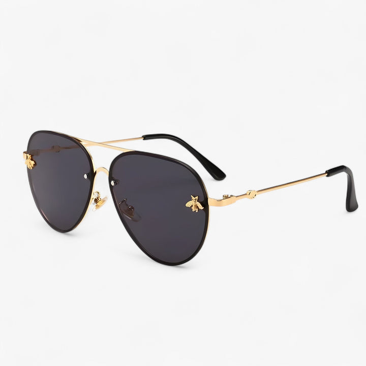Vintage Pilot Sunglasses with Bee Detail – Halcyon | Kalsten