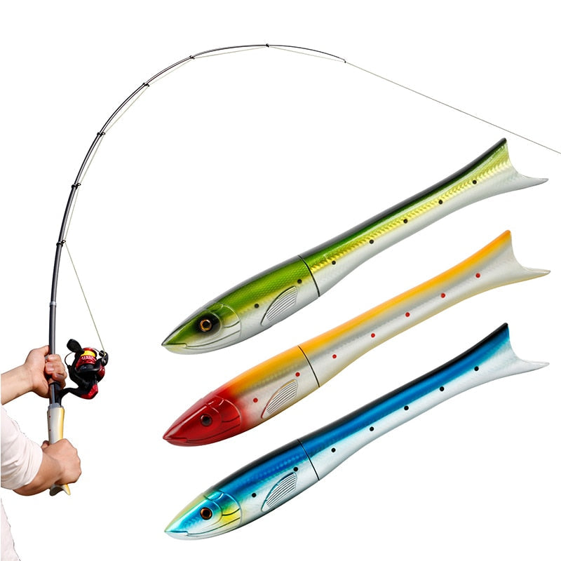 Kalsten | Mini Fish Shaped Collapsible Fishing Rod Pole
