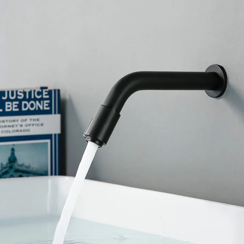 Modern Matte Black Wall Faucet - for Luxury Bathroom & Kitchen Kalsten