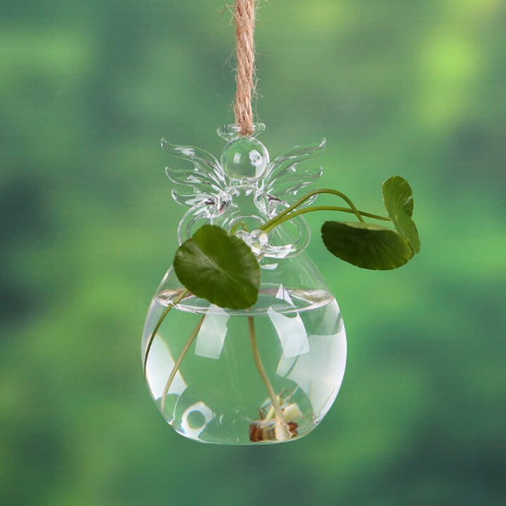 Kalsten | Angel Time Transparent Glass Vase