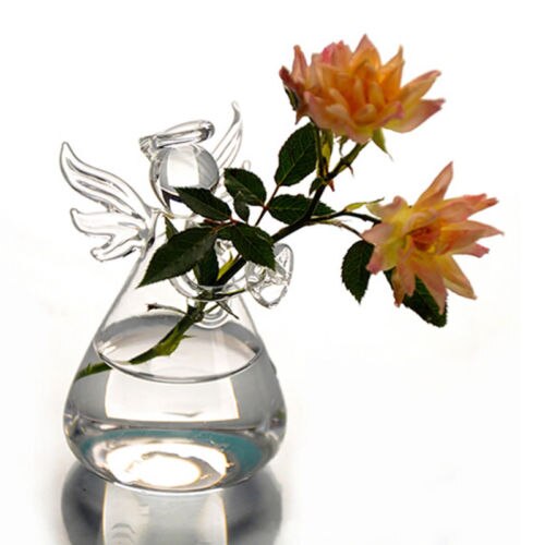 Kalsten | Angel Time Transparent Glass Vase