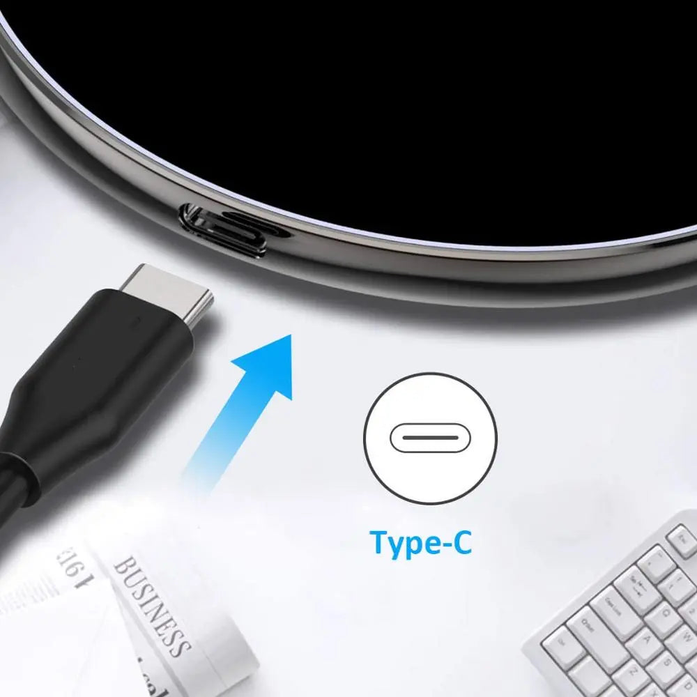 Kalsten | 30W Fast Wireless Charging Pad | Premium USB C Charging Cable MagSafe Charger for Apple iPhone, Samsung & Android - Fast Wireless Charging Pad