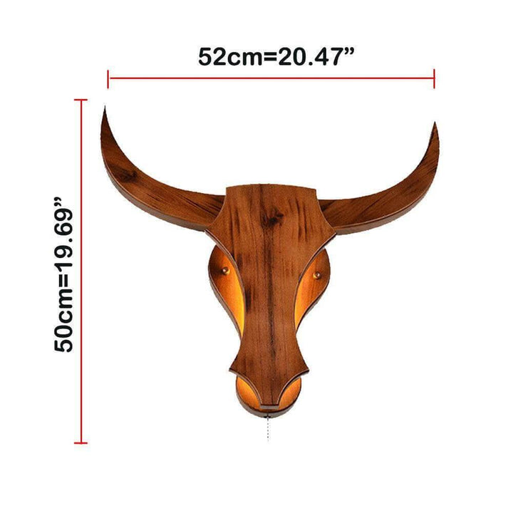 Nordic Style Bull Head Creative Lamps | Kalsten