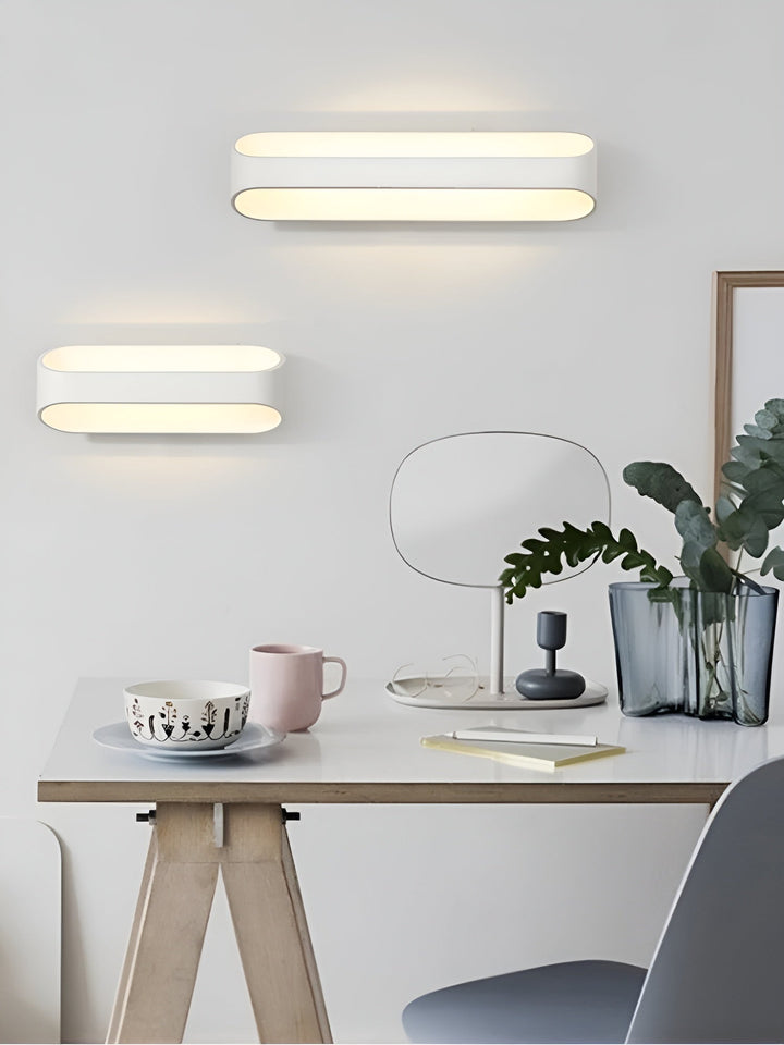 Wall lamp with warm light – modern LED lighting | ideal for living room & bedroom | Kalsten