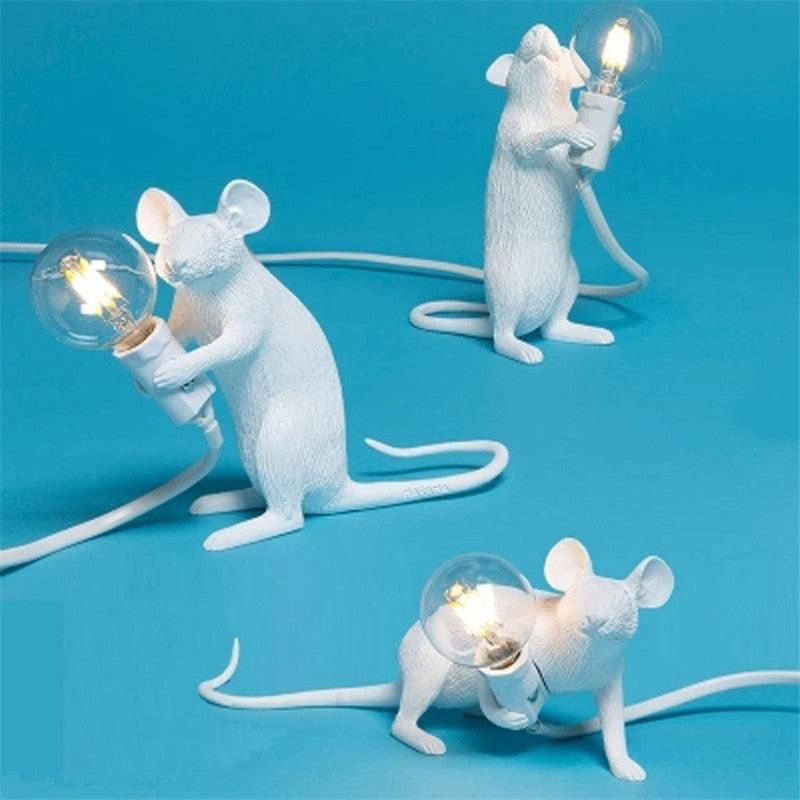 Mouse-Shaped Table Lamp