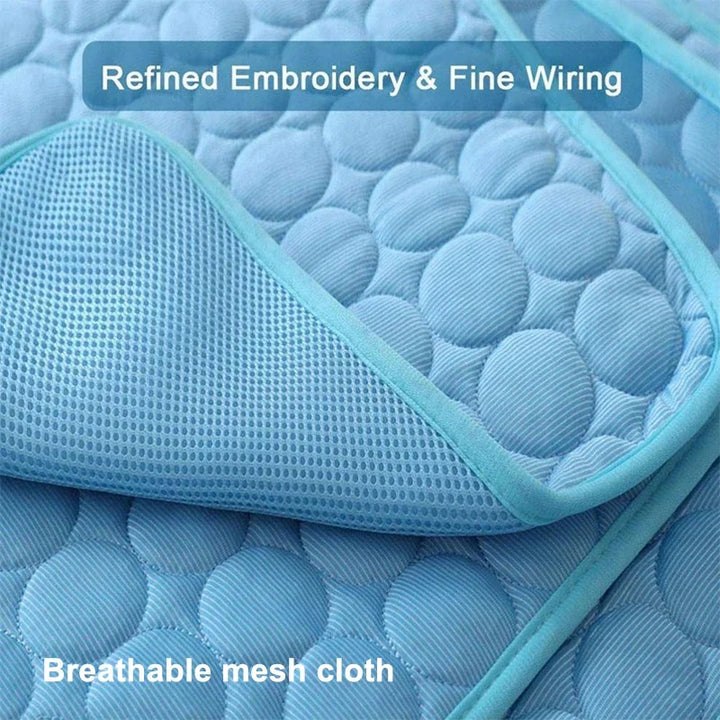 Summer Cooling Dog Mat: Breathable Pad for Dogs and Cats - Washable Pet Bed Blanket for Small, Medium, and Large Dogs, Ideal for Cars | Kalsten