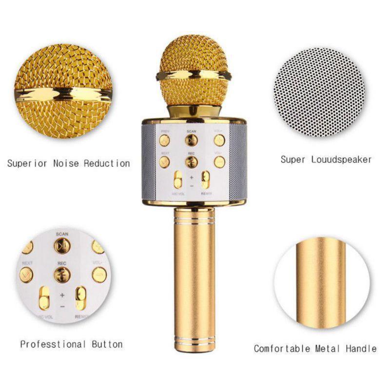 Kalsten | Wireless Magic Karaoke Microphone – Bluetooth Karaoke Microphone