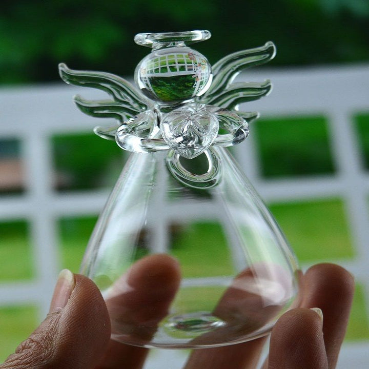 Kalsten | Angel Time Transparent Glass Vase