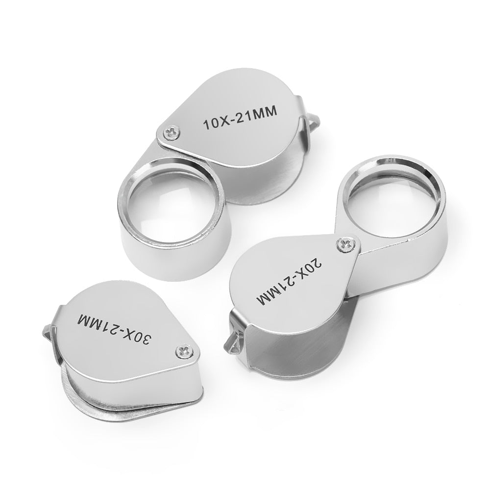 Metal Ultra Vision Glass Magnifier | Kalsten