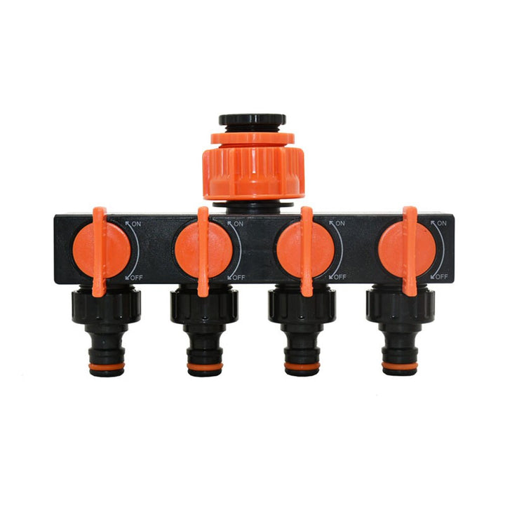 4-Way Garden Tap Water Splitter | Kalsten