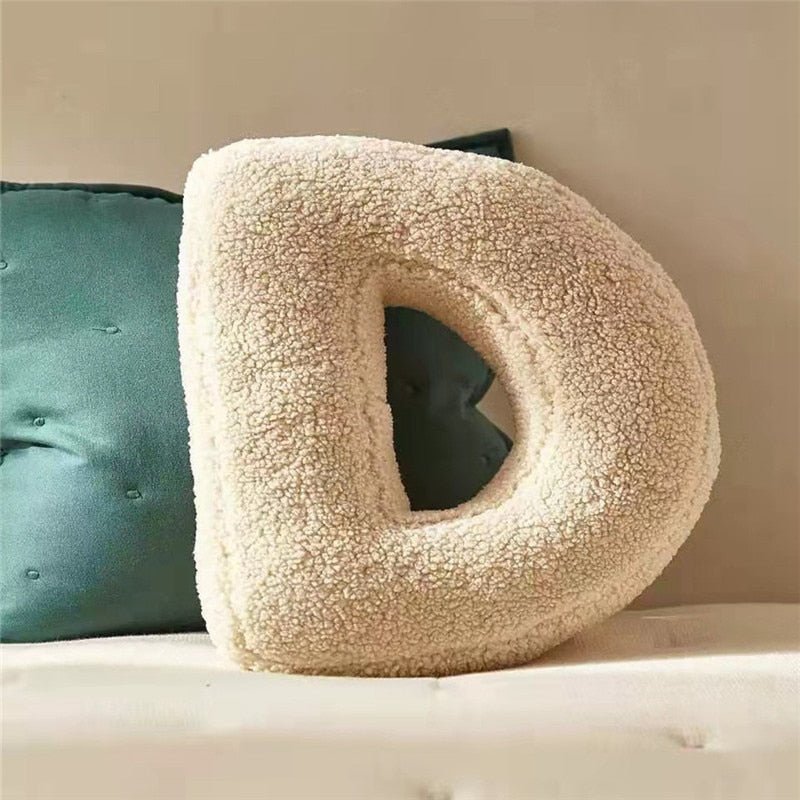 Kalsten | PlushLetter Pillow - Soft Letter Pillow for Bedroom and Children's Room