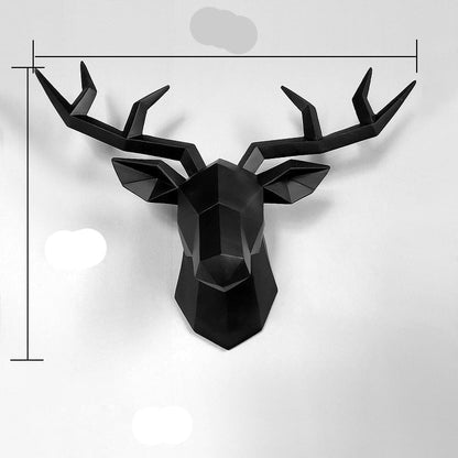 3D deer figure in a modern design and unique shape