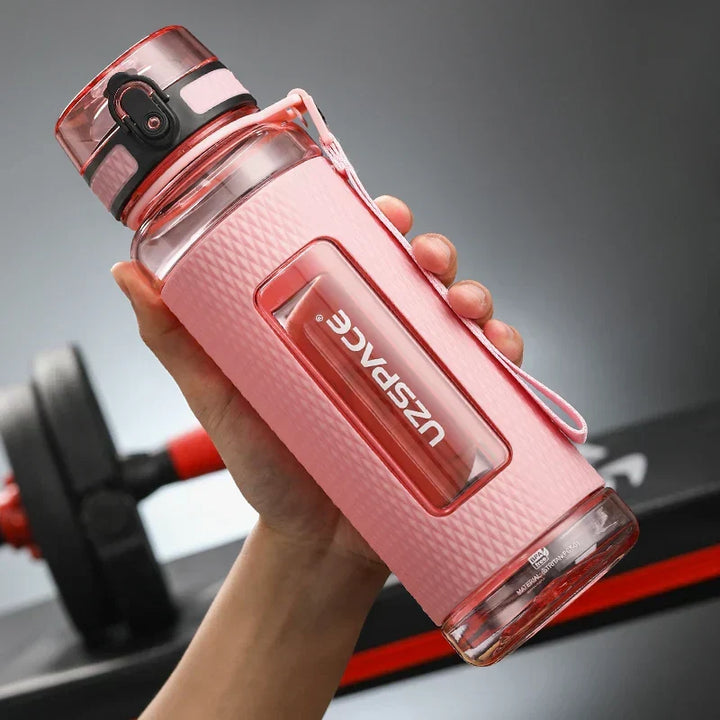 Kalsten | UZSPACE Sport Water Bottles, BPA-free, portable, impact-resistant, leak-proof, large capacity, fitness water kettle, Tritan plastic drinking bottle
