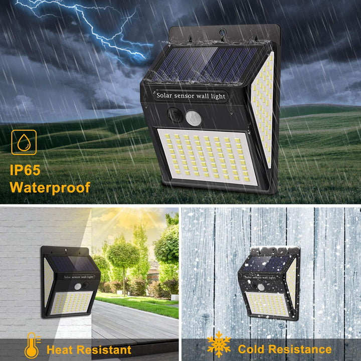 Strong Solar LED Motion Sensor Lamp - Bright Light without Cables | Kalsten