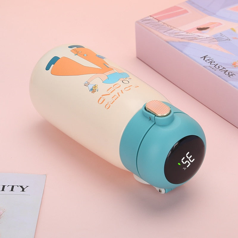 Funky LED Temperature Display Thermal Water Bottle | Kalsten