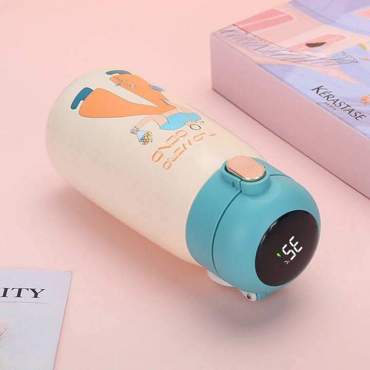 Funky LED Temperature Display Thermal Water Bottle | Kalsten