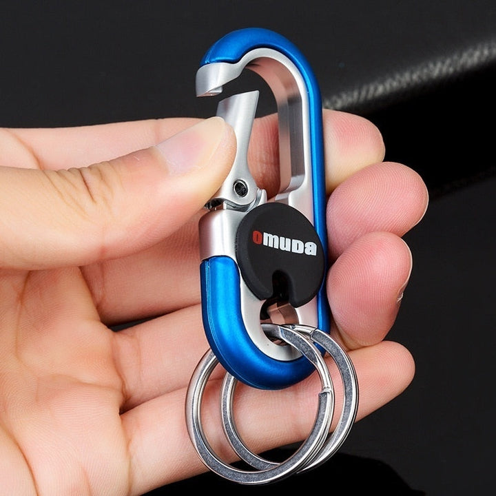 Kalsten | Steel Secure Double Ring Hook Keychain