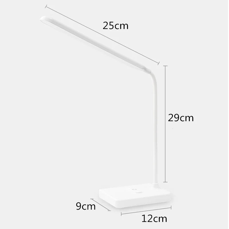 LED table lamp | Eye-friendly & dimmable | Touch control | USB charging function & phone holder | Kalsten
