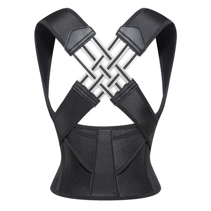 Posture corrector for back and shoulder support