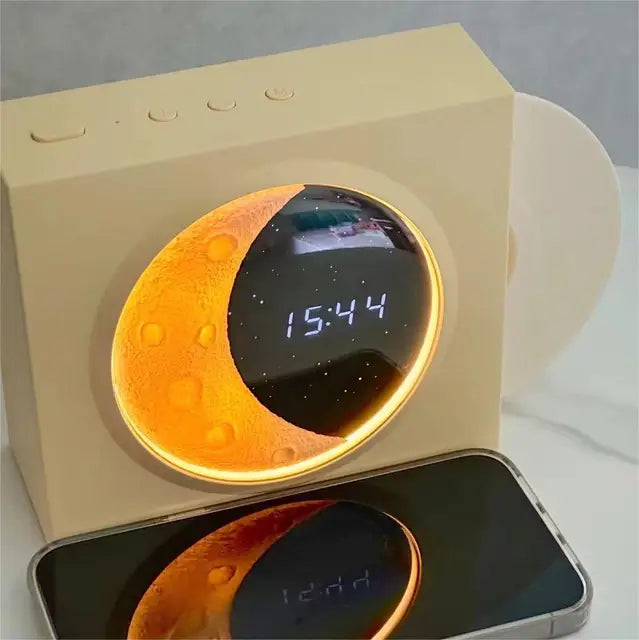 Moon lamp with music and LED night light – Mood lighting with Bluetooth speaker | Kalsten