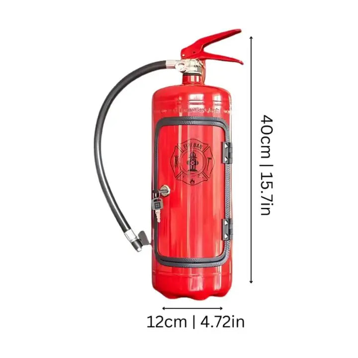 BowLift | Handmade Fire Extinguisher Minibar – Unique Gift Idea