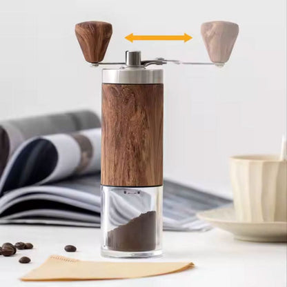 Skanto | Portable Wooden Coffee Grinder for Coffee and Spices