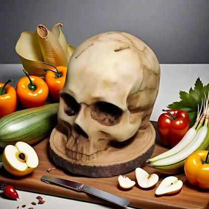Skanto | Handmade Skull Knife Holder