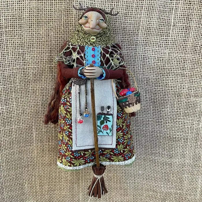 Kalsten | Handmade Kitchen Witch – Brings Luck and PRedects Your Home!