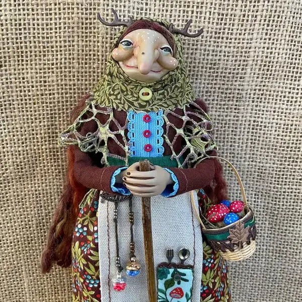 Kalsten | Handmade Kitchen Witch – Brings Luck and PRedects Your Home!