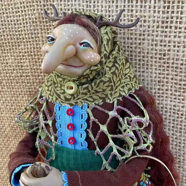 Kalsten | Handmade Kitchen Witch – Brings Luck and PRedects Your Home!