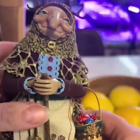 Kalsten | Handmade Kitchen Witch – Brings Luck and PRedects Your Home!