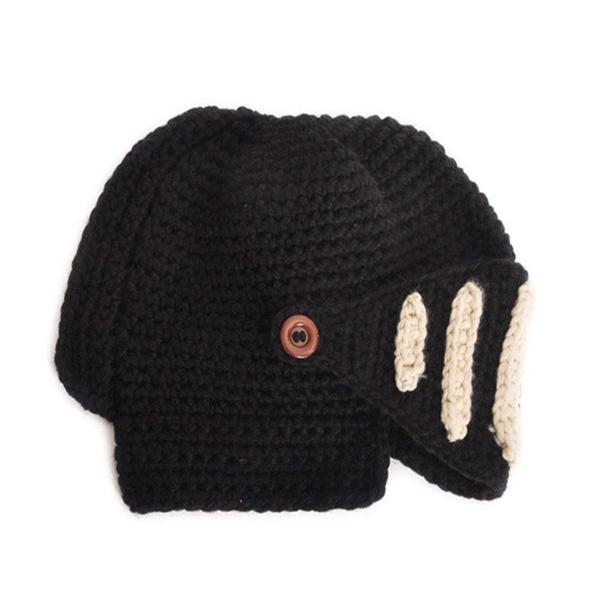 Handmade Knitted Knight Helmet Beanie | Kalsten