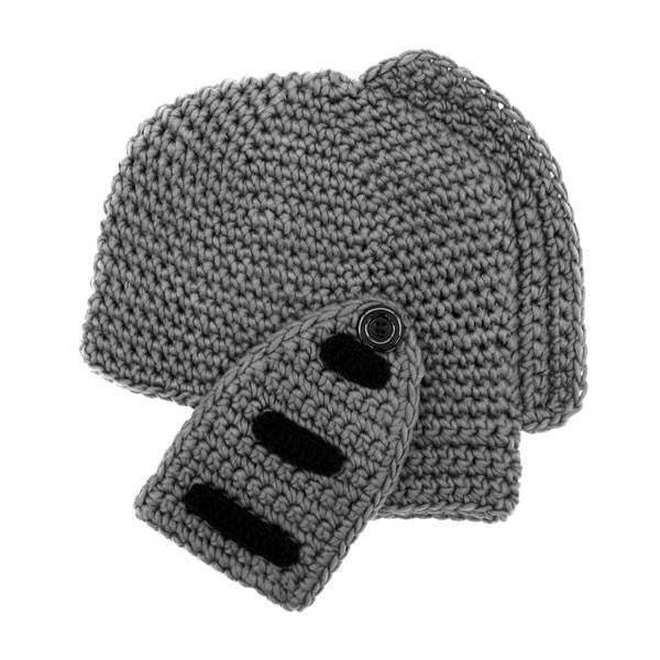 Handmade Knitted Knight Helmet Beanie | Kalsten