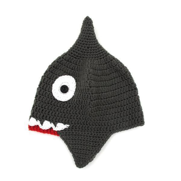 Handmade Knitted Shark Beanie | Kalsten