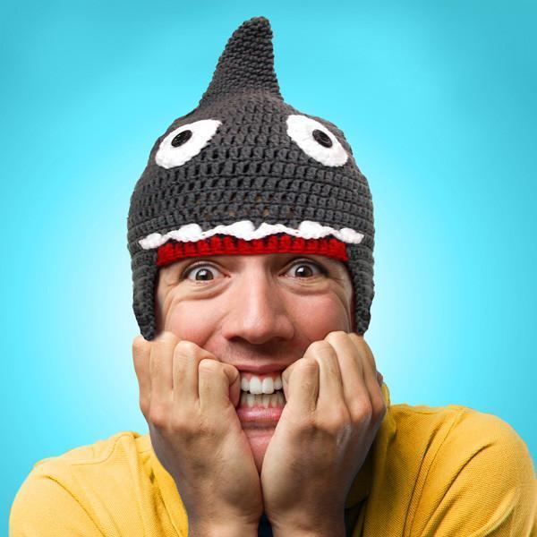 Handmade Knitted Shark Beanie | Kalsten