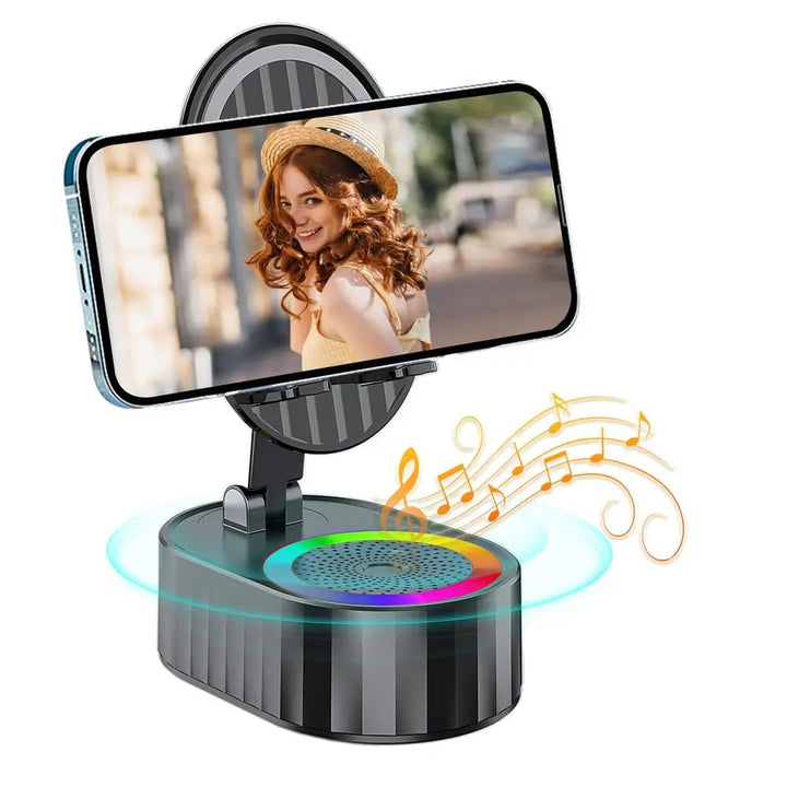 Kalsten | Handy Stand with Induction Speaker & Power Bank