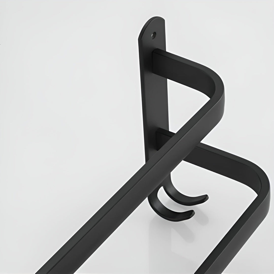 Wall-Mounted 3-Tier Towel Rack – No Drill