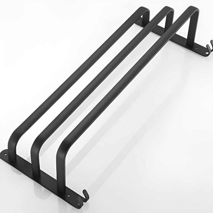 Wall-Mounted 3-Tier Towel Rack – No Drill