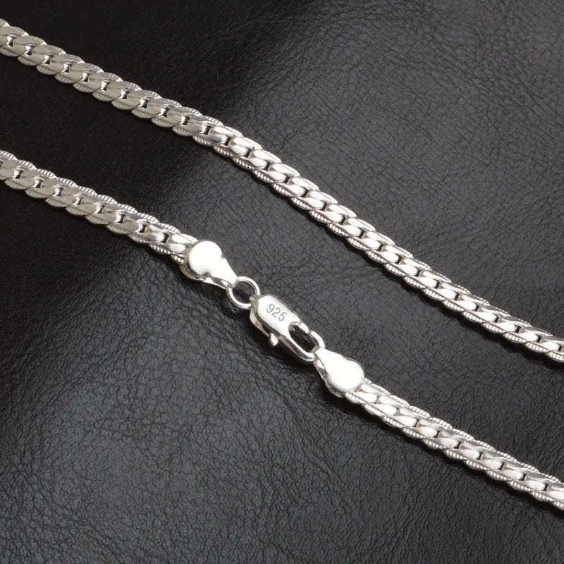Kalsten | Silver Lucky Necklace – 925 Sterling Silver Necklace for Timeless Elegance