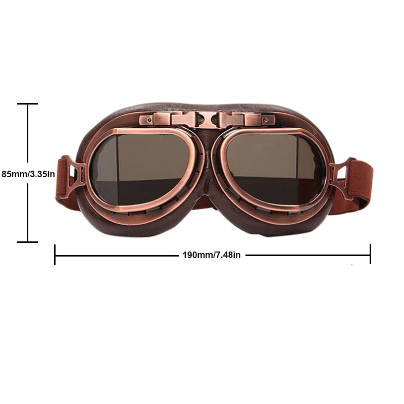 Skanto | Vintage Steampunk Motorcycle Goggles