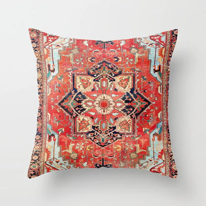 Karnz | Nordic Pillowcase Moroccan Style Pillow Indian Bohemian Luxury Living Room Bedroom Pillowcase Lumbar Pillowcase Home Decor