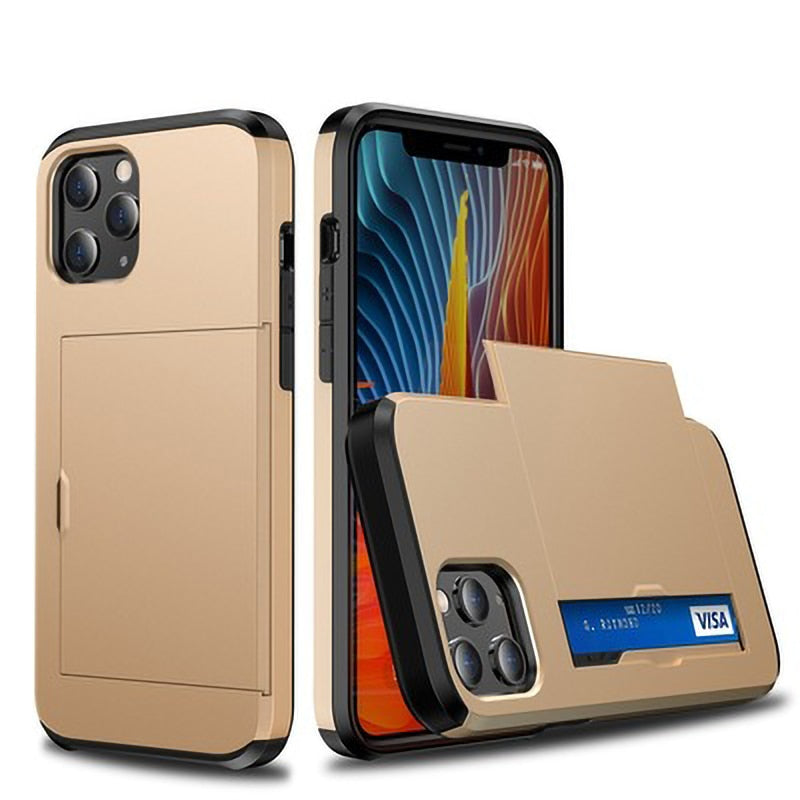 Kalsten | Business Armor Slide Wallet iPhone Case