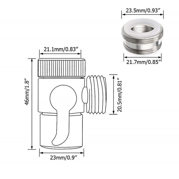 Universal Faucet Adapter Splitter | Kalsten