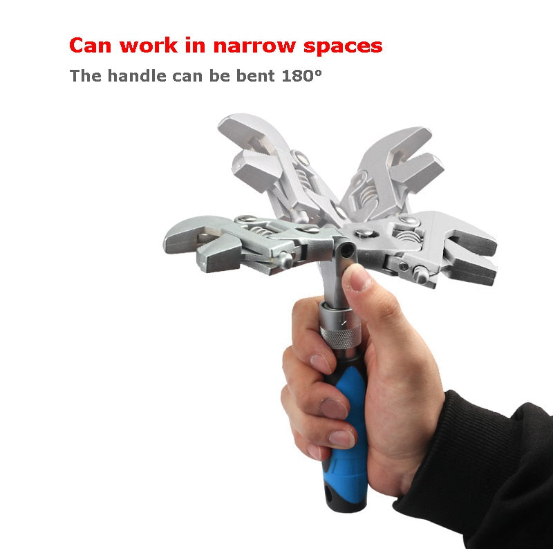 Multifunctional Adjustable Universal Wrench | Kalsten