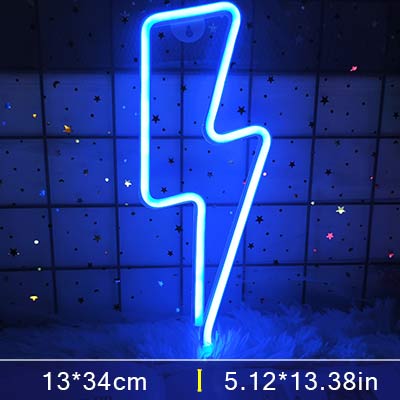Led Lightning Neon Sign Wall Decor | Kalsten