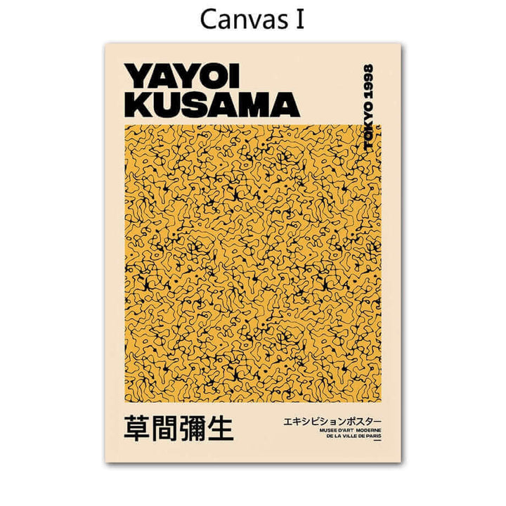 Kalsten | Yayoi Kusama Abstract Premium Poster